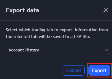 Paper Trading Import Step 1